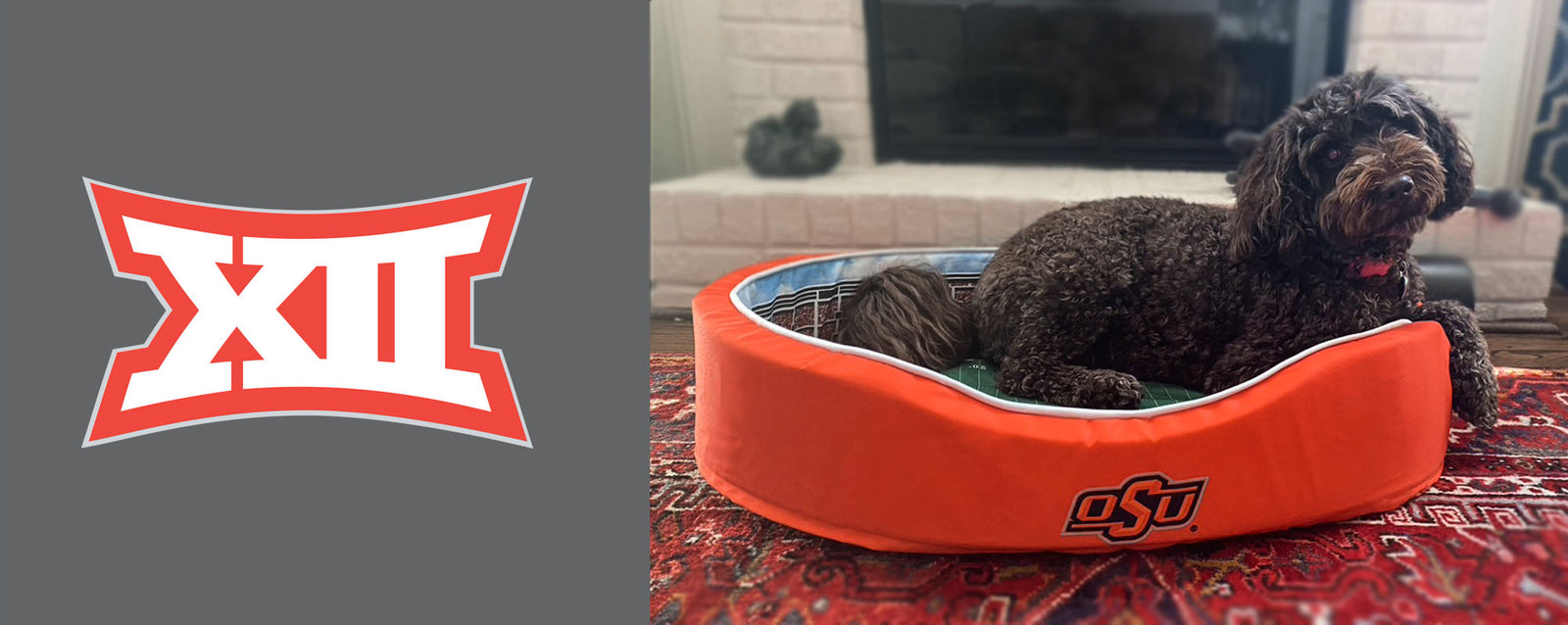 Big Twelve Football Stadium Dog Beds
