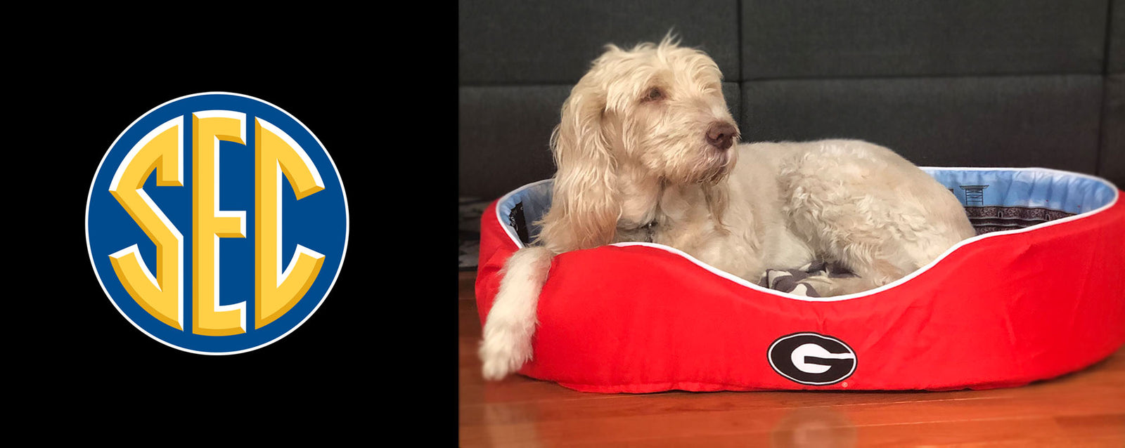 SouthEastern Conference college football stadium dog beds