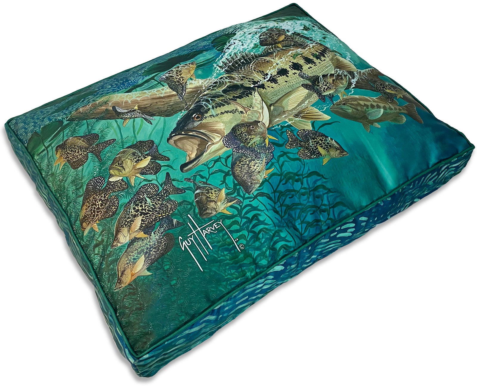 Guy Harvey goin' fishin dog bed