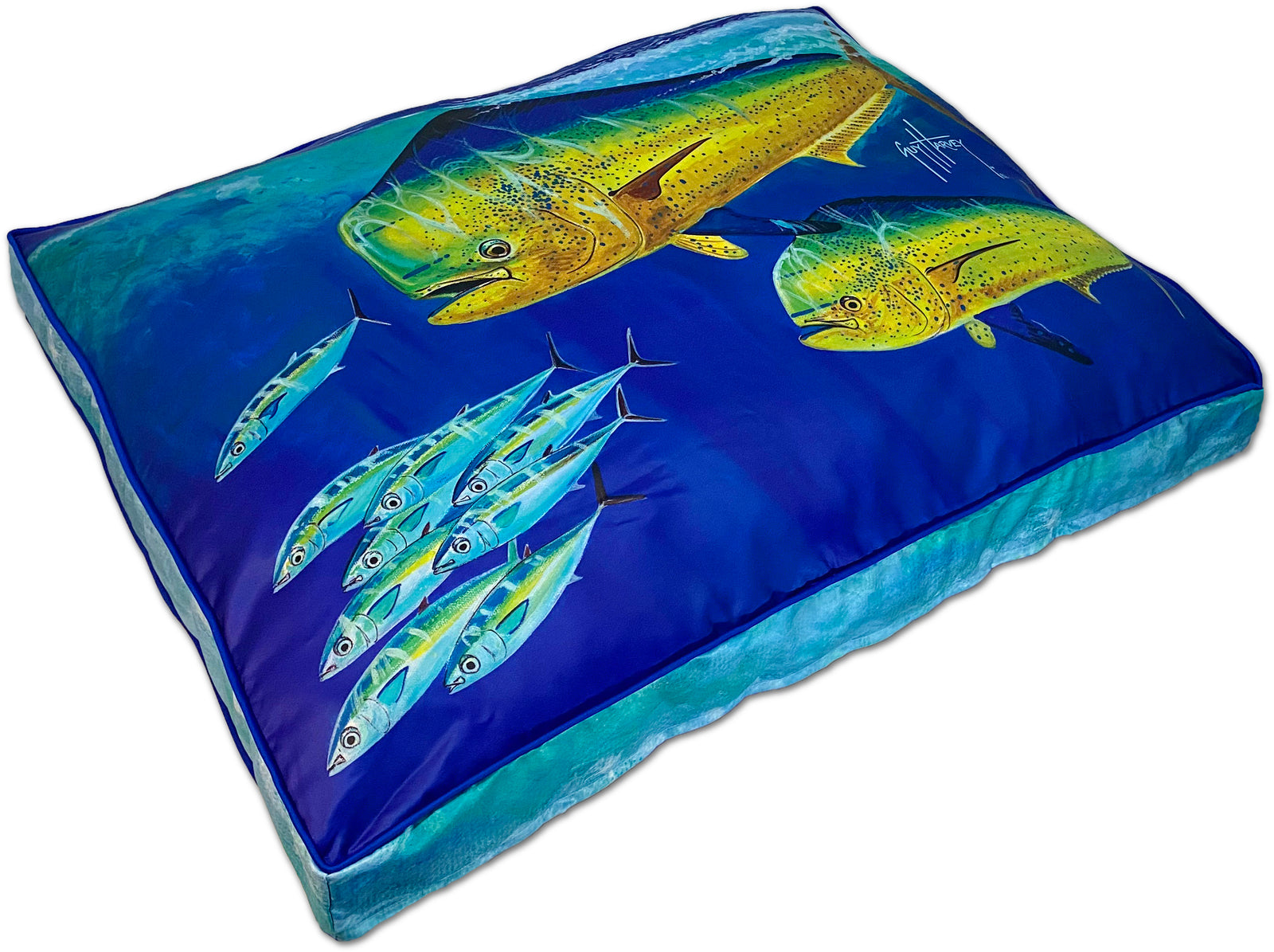 Guy Harvey mahi mahi Double Whammy dog bed 