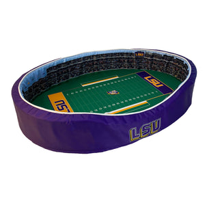LSU stadium dog bed