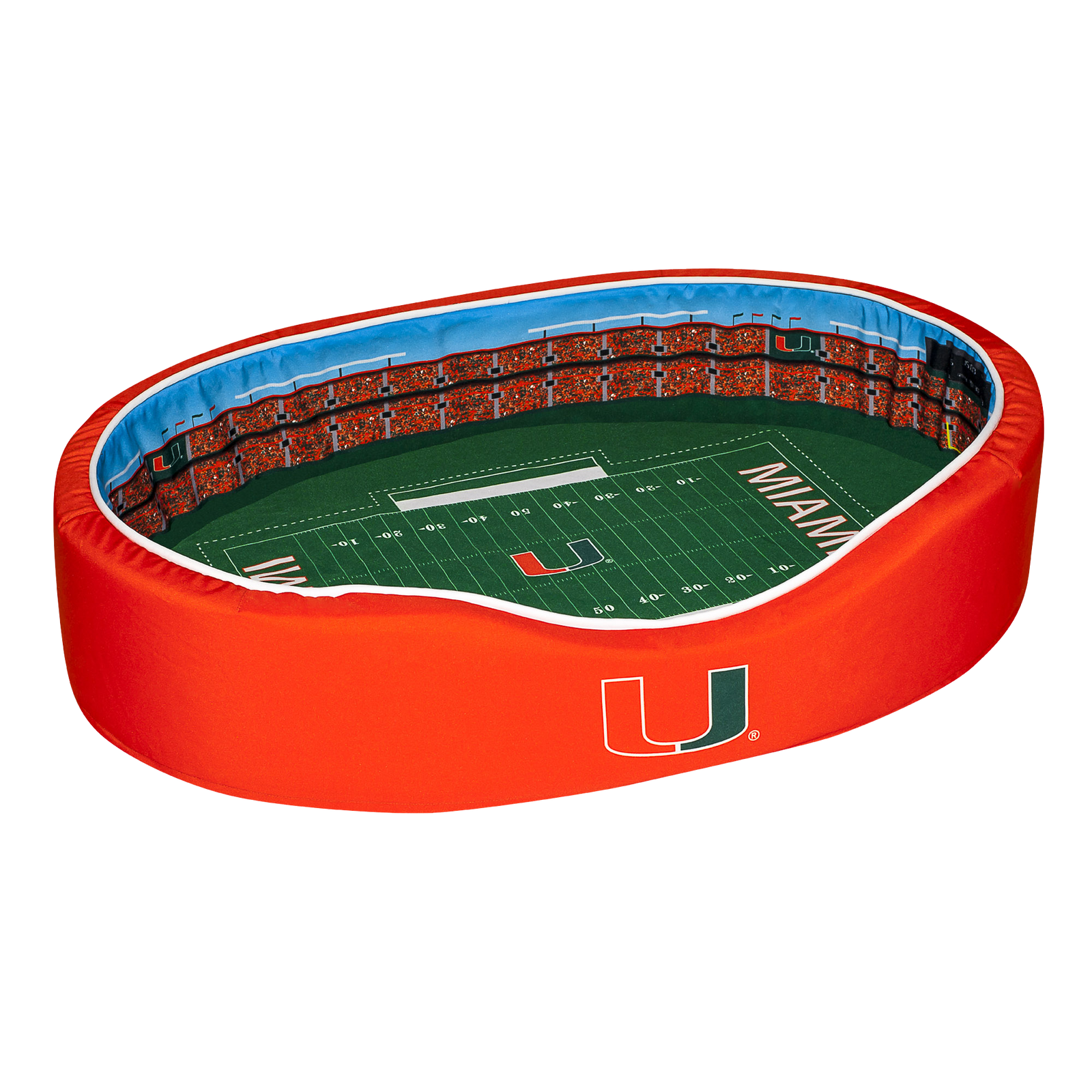University of Miami stadium dog bed